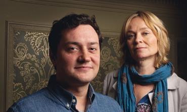 Ben Cavey and Sophie Clarke-Jervoise